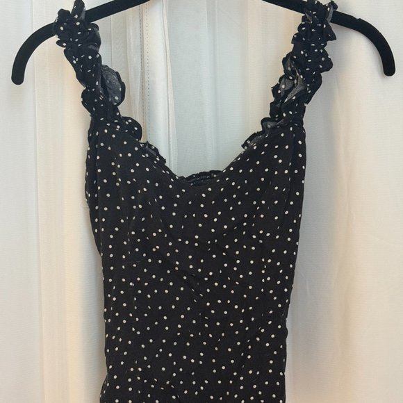 Polka Dot Reformation Top - Picture 2 of 4